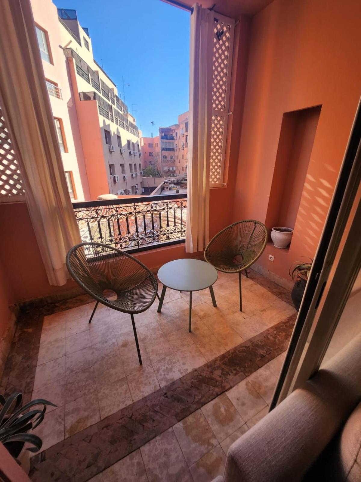 Appartement Patio Centre Gueliz Марракеш Экстерьер фото